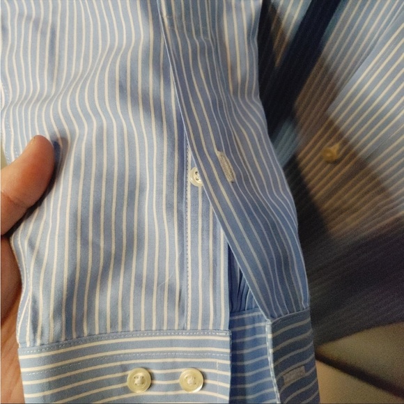 Brooks Brothers button down dress shirt, size 17-6/7 Slim Fit - Picture 3 of 3